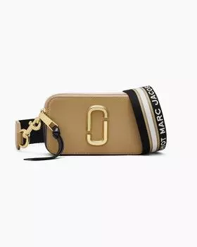 Сумка The Snapshot Marc Jacobs, цвет Camel Multi