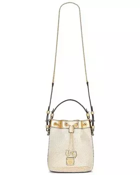 Сумка Tom Ford Metallic Mesh Disco Small Bucket On Chain, золотой