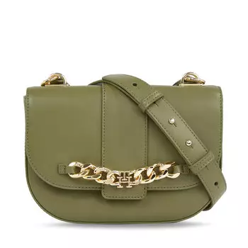 Сумка Tommy Hilfiger ThLuxe Crossover, зеленый