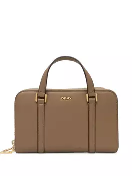 Сумка-тоут Aggie DKNY, коричневый