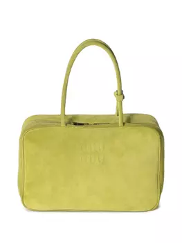 Сумка-тоут Beau Miu Miu, зеленый