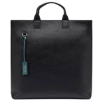 Сумка-тоут Coccinelle Grained Leather, черный
