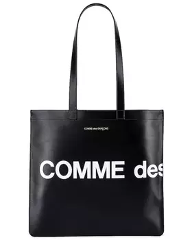 Сумка-тоут Comme des Garons Huge Logo, черный