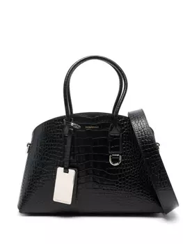 Сумка-тоут Emporio Armani ASV Icon среднего размера, черный