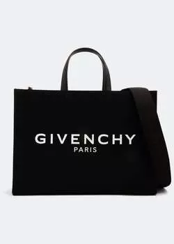 Сумка-тоут GIVENCHY Medium G tote shopping bag, черный