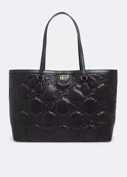 Сумка-тоут GUCCI GG Matelass medium tote bag, черный
