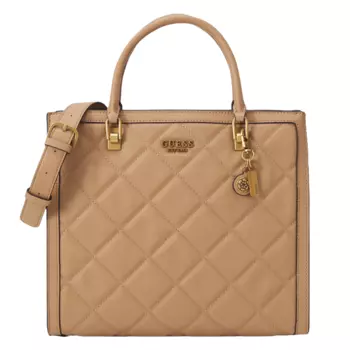 Сумка тоут Guess Abey Tote, бежевый