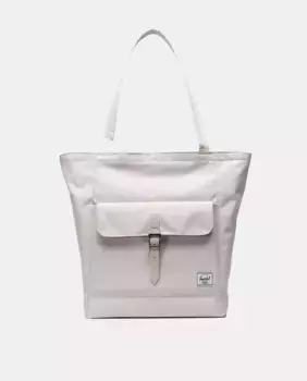 Сумка-тоут Herschel Supply Retreat из экрю-кожи, цвет Crudo