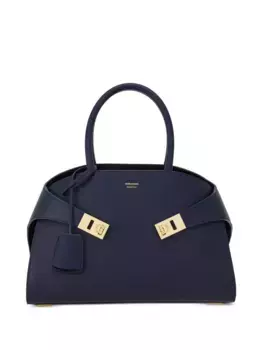 Сумка-тоут Hug Ferragamo, синий