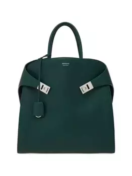 Сумка-тоут Hug Ferragamo, зеленый