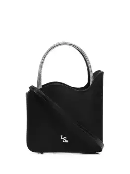 Сумка-тоут Ivy с кристаллами Le Silla, черный