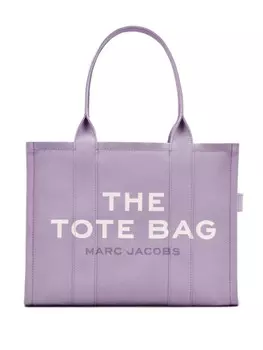 Сумка-тоут из холста Marc Jacobs, фиолетовый