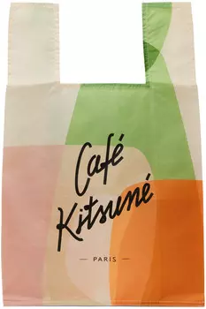 Сумка-тоут «Кафе» Maison Kitsune