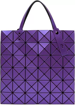 Сумка-тоут Lucent Metallic BAO BAO ISSEY MIYAKE, фиолетовый