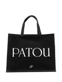 Сумка-тоут Patou из канваса, черный