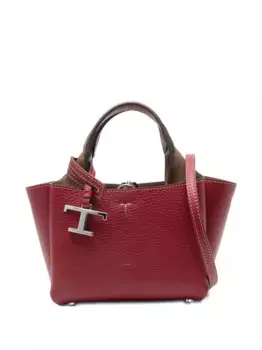 Сумка-тоут размера мини TOD'S, красный
