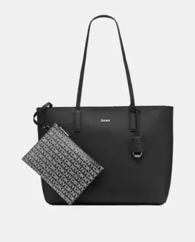 Сумка тоут SAIGE DKNY, черный