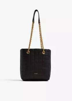 Сумка-тоут Saint Laurent Matelass Carr Mini, черный