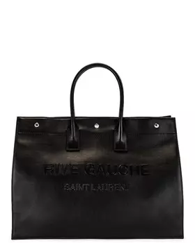Сумка-тоут Saint Laurent YSL, черный