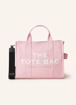 Сумка-тоут средняя канвас MARC JACOBS, розовый/белый