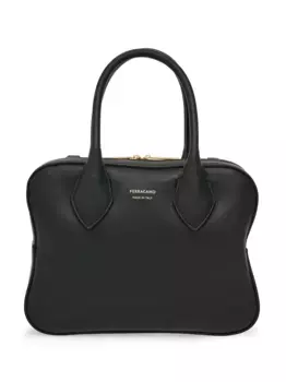 Сумка-тоут Star размера мини Ferragamo, черный