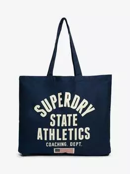 Сумка-тоут Superdry, цвет Richest Navy