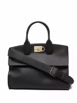 Сумка-тоут The Studio Soft Ferragamo, черный