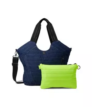 Сумка-тоут THINK ROYLN Puzzle Tote, цвет Stone Washed Denim