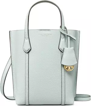 Сумка-тоут Tory Burch Mini Perry Tote, цвет Seltzer/Pavestone
