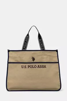 Сумка U.S. Polo Assn., бежевый