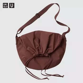 Сумка Uniqlo U на шнурке Uniqlo, бордовый