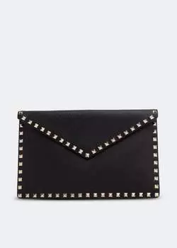 Сумка VALENTINO GARAVANI Rockstud pouch, черный