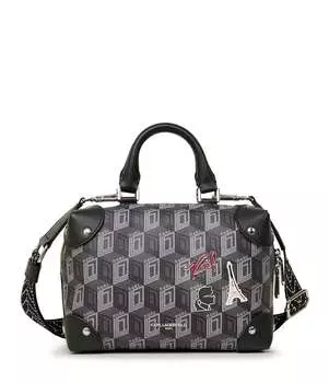 Сумка valette с монограммой Karl Lagerfeld, черный