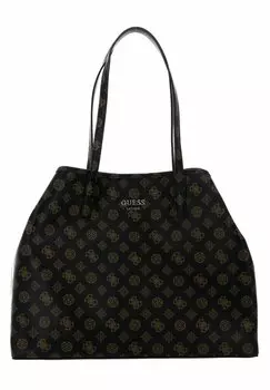 Сумка VIKKY LARGE Guess, цвет brown