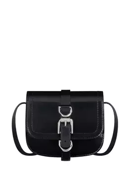 Сумка Voyou Neck Crossbody из блестящей кожи Givenchy, черный