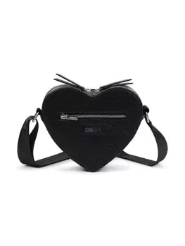 Сумка в форме сердца Dkny Kids, черный