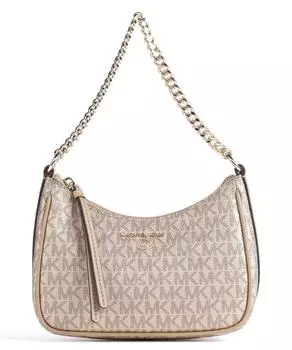 Сумка-ведро Jet Set Charm из зерненой кожи Michael Kors, бежевый