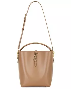 Сумка-ведро Le 37 Saint Laurent, цвет Dark Cork