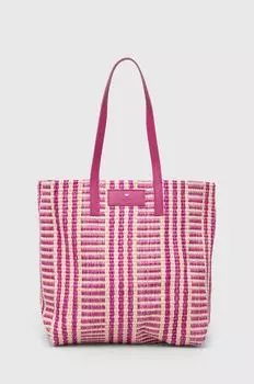 Сумка Weekend Max Mara, розовый