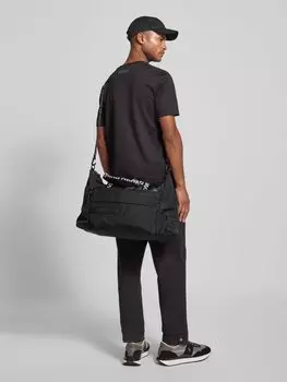 Сумка Weekender с этикеткой, модель «Colyns_Holdall» HUGO, черный