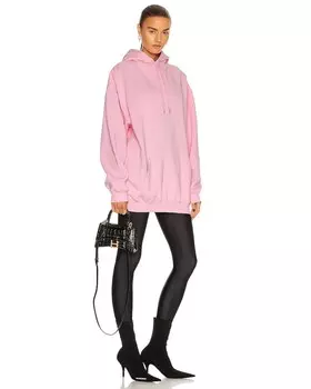 Сумка XS с ручкой сверху «Песочные часы» Balenciaga, черный