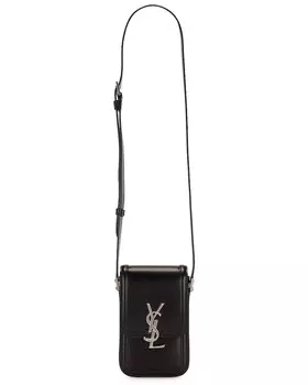 Сумка Ysl Solferino Phone Case Bag Saint Laurent, цвет Nero