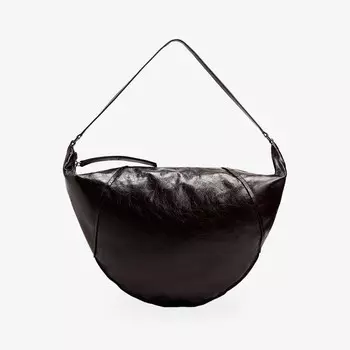Сумка Zara by Carlyne Cerf Leather Shoulder, шоколадно-коричневый