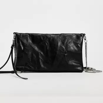 Сумка Zara Rock Mini Crossbody, черный