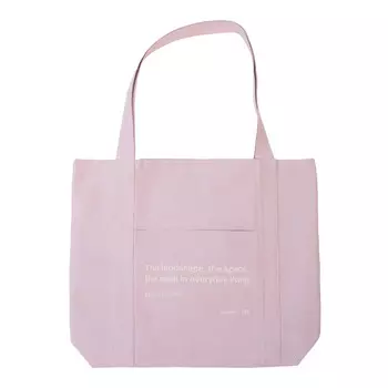 Сумка Zara Wallpaper Slogan Tote, сиреневый
