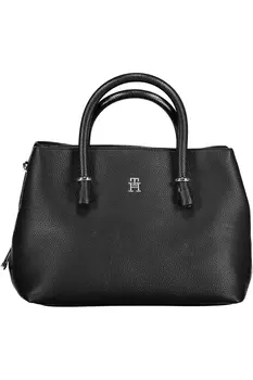 Сумка женская Tommy Hilfiger, черный / серебряный