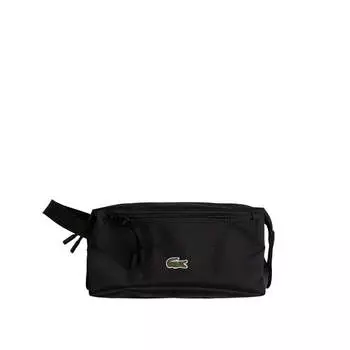 Сумка zippered toiletry bag Lacoste, черный
