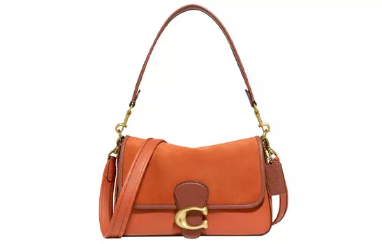 Сумки через плечо в полоску COACH