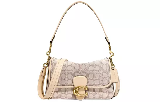 Сумки через плечо в полоску COACH