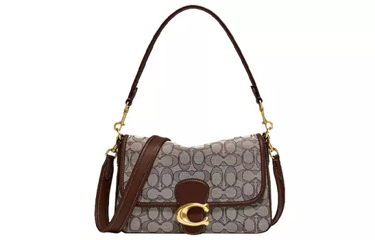 Сумки через плечо в полоску COACH